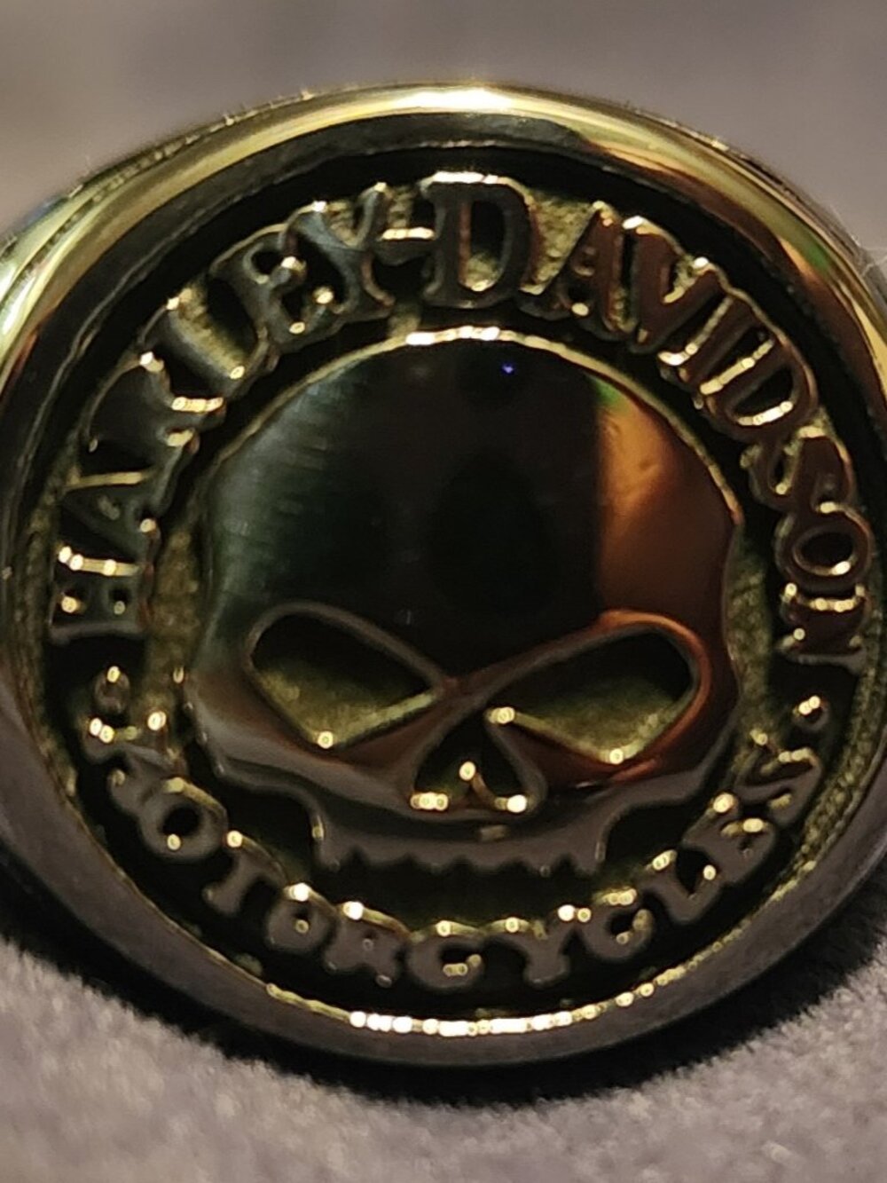 Harley-Davidson ring stainless steel